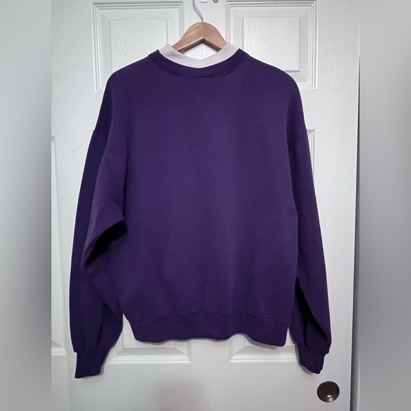 Vintage Gopher Sport Sweatshirt Church Snow Deer Crewneck Pullover Women's XL - Picture 10 of 14